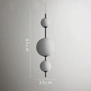 Modern white glass ball led pendant light – kitchen & dining room