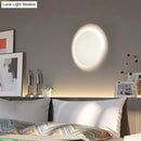 DecorBites™ White/Gold LED Wall Light with Warm/White Illumination - Perfect for Modern Bedrooms