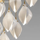 DecorBites™ Ceramic LED Staircase Pendant Light Two-Tone Adjustable for Living, Dining, Bedroom
