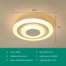 Modern white & gold led ceiling light aisle circular lamp