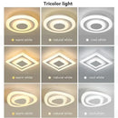 Modern white & gold led ceiling light aisle circular lamp