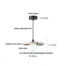 Modern white & gray marble pendant light kitchen printed ball led