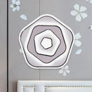 DecorBites™ White Scandinavian LED Acrylic Sconce Light for Study Room - Wall Lighting Fixture with Warm and White Light Options