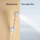 Modern white handheld shower set for bathroom high pressure mist