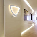 Modern white heart led wall sconce – bedroom minimalist light