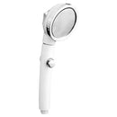 Modern white high pressure shower head with hose bathroom sprayer