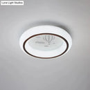 Modern white hot air balloon ceiling light bedroom moon decor