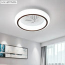 Modern white hot air balloon ceiling light bedroom moon decor