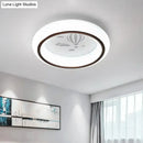 Modern white hot air balloon ceiling light bedroom moon decor
