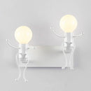 DecorBites™ Little Iron Man Cartoon Wall Sconce for Kids Room, Bedroom, Kitchen - Modern Design