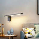 Modern white l-shaped led wall sconce living room geometric light