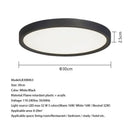 Modern white led ceiling light for living room