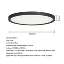 Modern white led ceiling light for living room