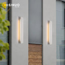 Modern white led limestone sconce garden porch wall light