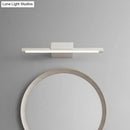 Modern white led vanity lamp with acrylic shade – bathroom wall light