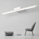 Modern white led vanity lamp with acrylic shade – bathroom wall light