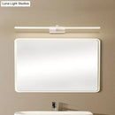 Modern white led wall light – bathroom vanity warm white fixture