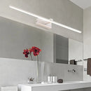 Modern white led wall light – bathroom vanity warm white fixture
