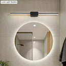 DecorBites™ Modern LED Wall-Mounted Vanity Lamp for Bathroom – Minimalistic Acrylic Pole Design