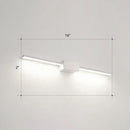 DecorBites™ Modern LED Wall-Mounted Vanity Lamp for Bathroom – Minimalistic Acrylic Pole Design