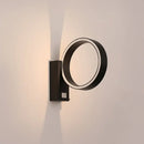 Modern white led wall sconce – living room direct wired light