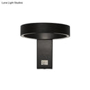 Modern white led wall sconce – living room direct wired light