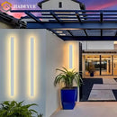 Modern white led waterproof garden wall lamp outdoor sconce