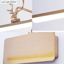 Modern white metal antler vanity wall lamp for bathroom
