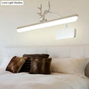 Modern white metal antler vanity wall lamp for bathroom