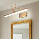 Modern white metal antler vanity wall lamp for bathroom