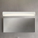 Modern white metal shade led wall sconce bathroom light