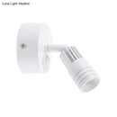 Modern white metal wall mounted led spotlight bedroom reading light