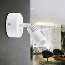 Modern white metal wall mounted led spotlight bedroom reading light