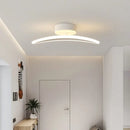 Modern white minimalist led ceiling light strip living room