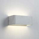 Modern white minimalist led wall lamp bedroom sconce