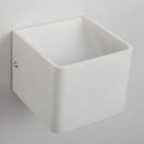 Modern white minimalist led wall lamp bedroom sconce
