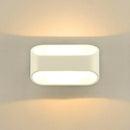 Modern white nordic led wall lamp bedroom shaded acrylic light 110v-120v