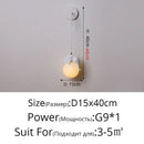 DecorBites™ Bear Bedroom Wall Lamp: Modern Chandelier for Living Room, Study & Dining Room