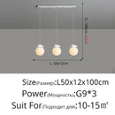 DecorBites™ Bear Bedroom Wall Lamp: Modern Chandelier for Living Room, Study & Dining Room