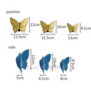 Modern white paper butterfly wall mount kids room 3d art