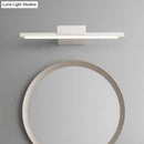 Modern white pole vanity lighting warm white led bathroom wall light