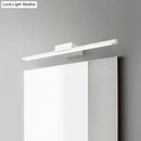 Modern white pole vanity lighting warm white led bathroom wall light