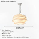 DecorBites™ CARMINA Rose Flower Pendant Lights for Kitchen Bedroom Living Room