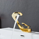 DecorBites™ Brass Bathroom Basin Faucet in Elegant Rose Gold Finish