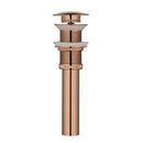 DecorBites™ Brass Bathroom Basin Faucet in Elegant Rose Gold Finish