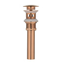 DecorBites™ Brass Bathroom Basin Faucet in Elegant Rose Gold Finish