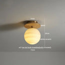 Modern white textured ceramic wood led ceiling light bedroom