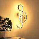 DecorBites™ Musical Note LED Wall Sconce - Stylish Home Wall Mount Lighting for Bedroom or Living Room Décor