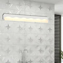 Modern white wave led vanity light fixture bathroom wall lamp
