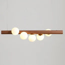 DecorBites™ Minimalistic Milk Glass Suspension Light: Elegant Jewelry Pendant for Dining Room